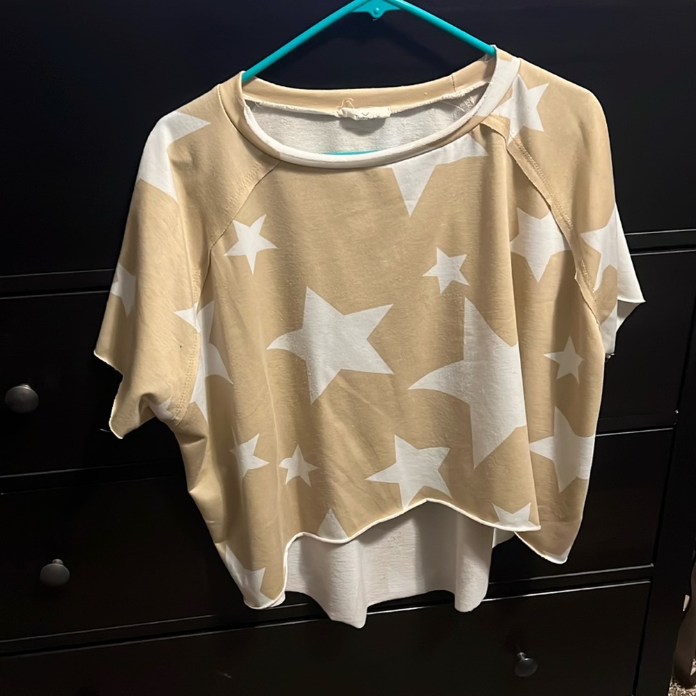 Star asymmetry t shirt